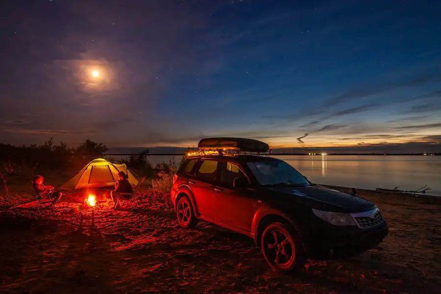 overlanding at night