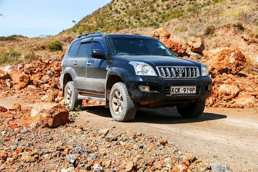 toyota land cruiser prado overlanding vehicle