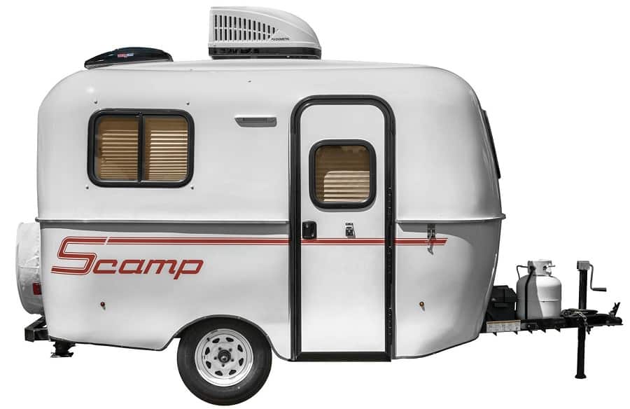 scamp trailer with bathrooms