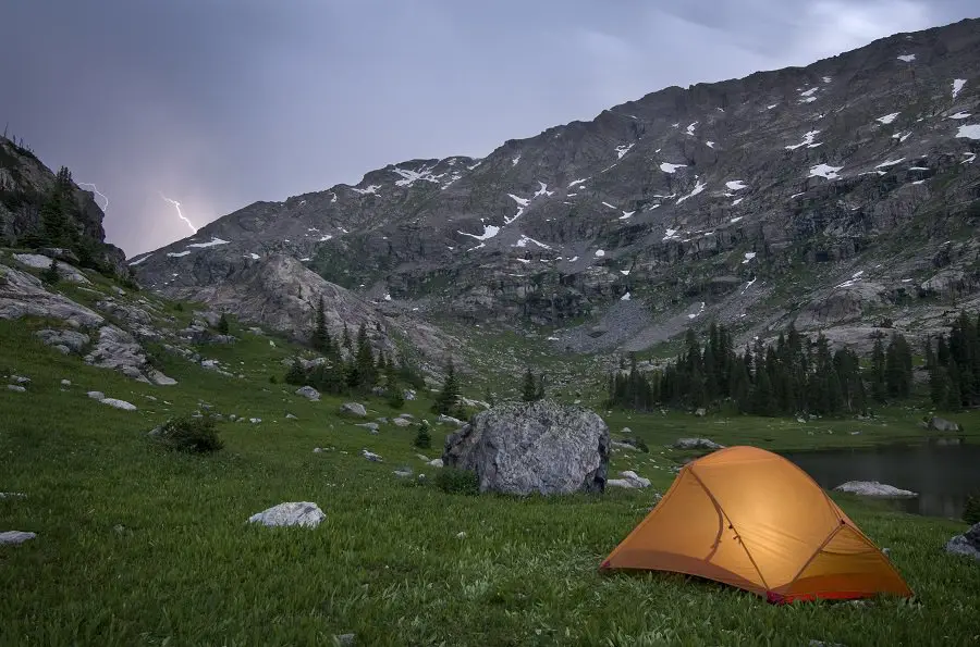 Dispersed camping Colorado's Rocky Mountains