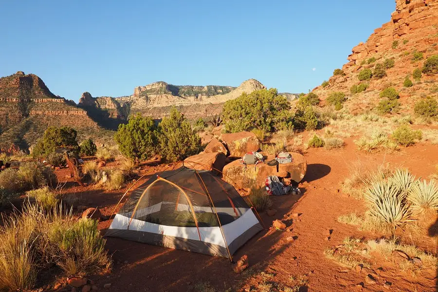 Dispersed Camping in the desert